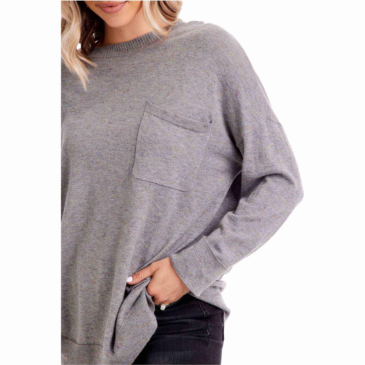 Penn Lightweight Grey Sweater