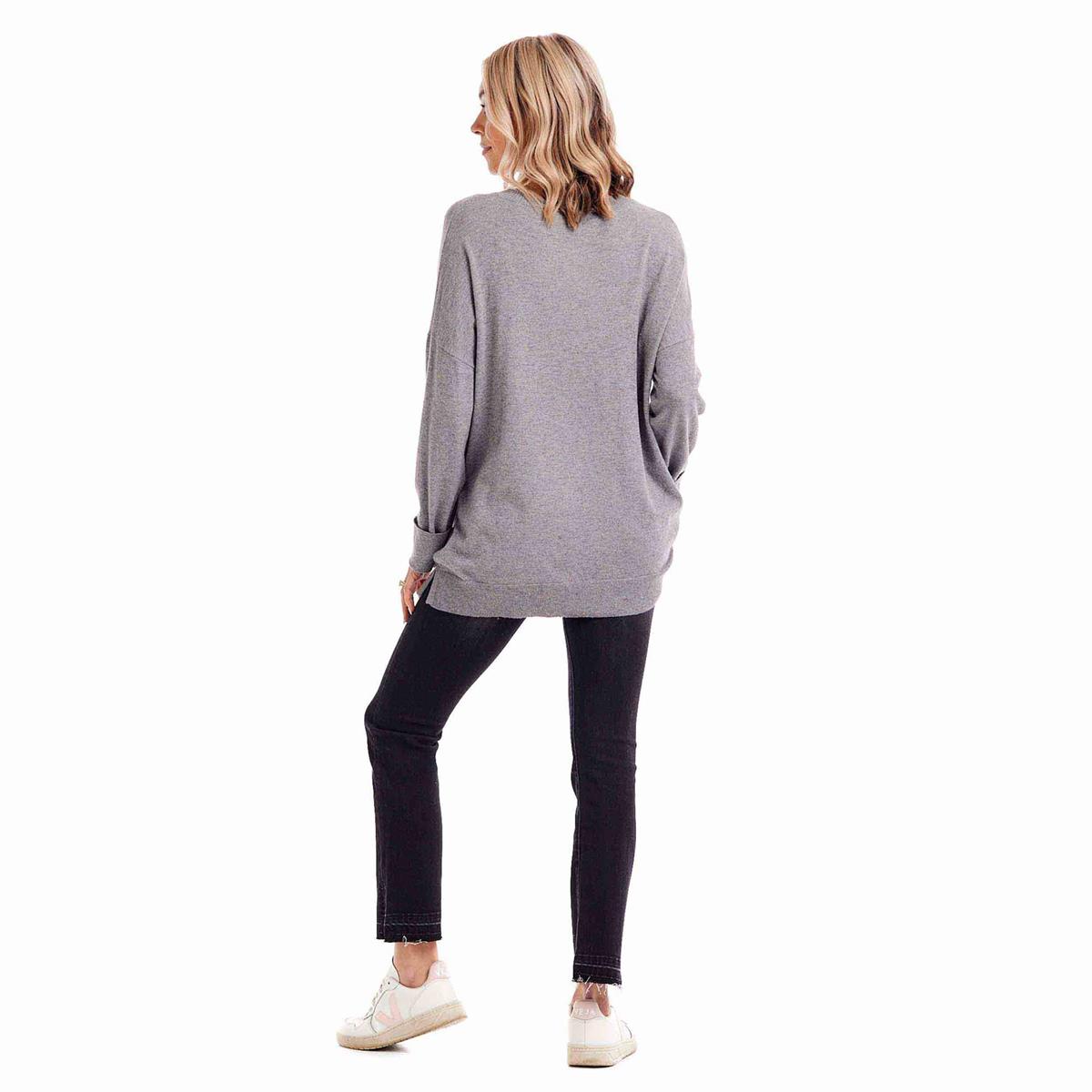 Penn Lightweight Grey Sweater