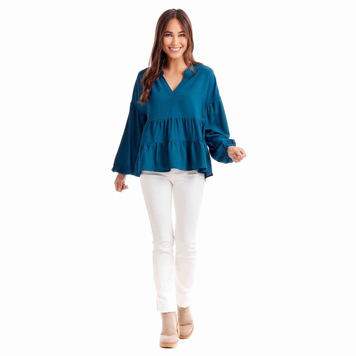 Orleans Flounce Top
