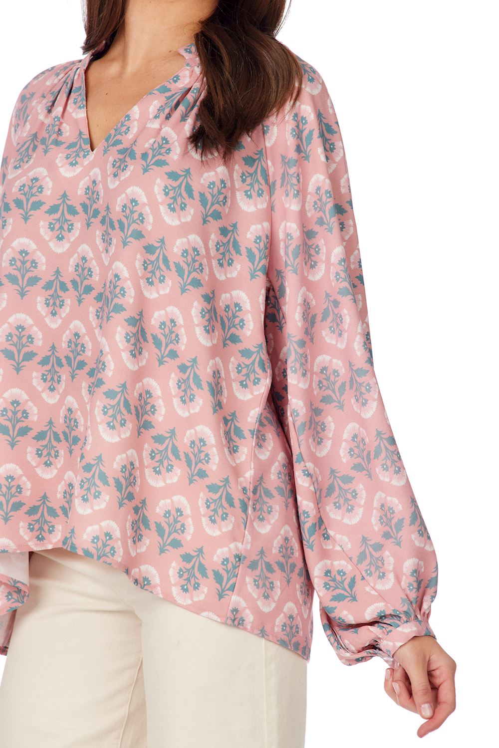 Warren Blush Rose Blouse