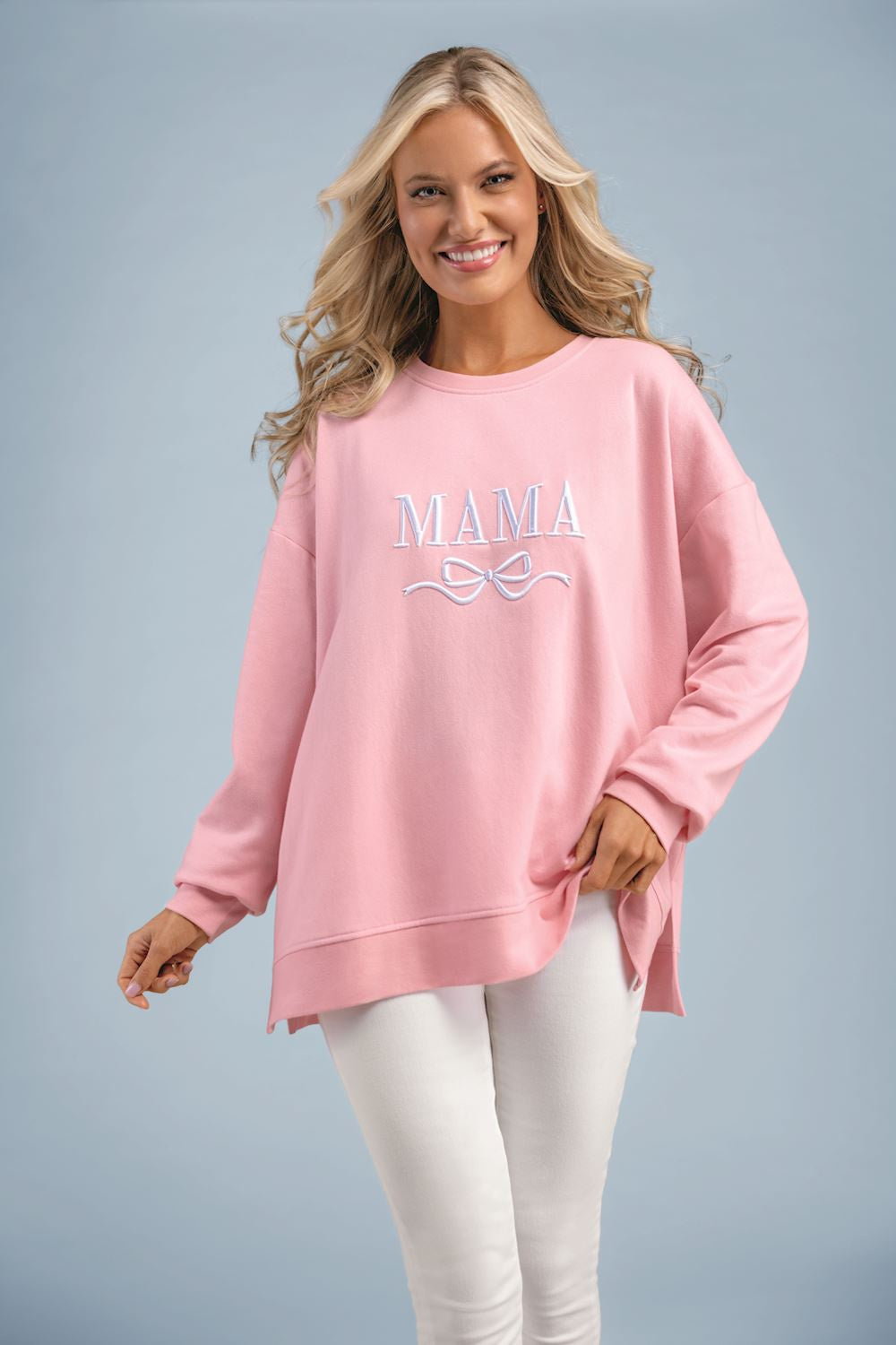 Mama Sweatshirt w/ bow