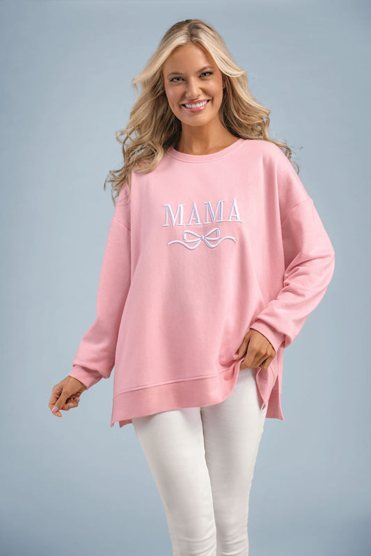 Mama Sweatshirt w/ bow
