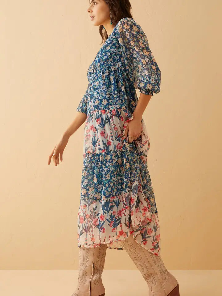 Cora Kaye Drop Waist Dress