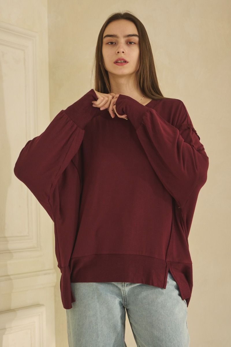 Soft French Terry Long Sleeve Pullover