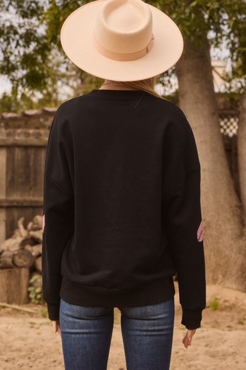 Cowboy Glitter Icon Sweatshirt