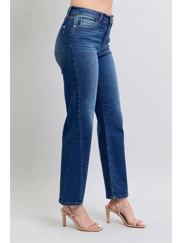 Side Seam Detailed Straight