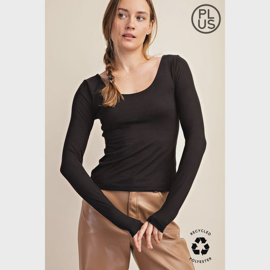 Recycled Buttersoft Long Sleeve Top