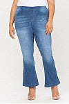Plus 30 inseam mid rise jegging