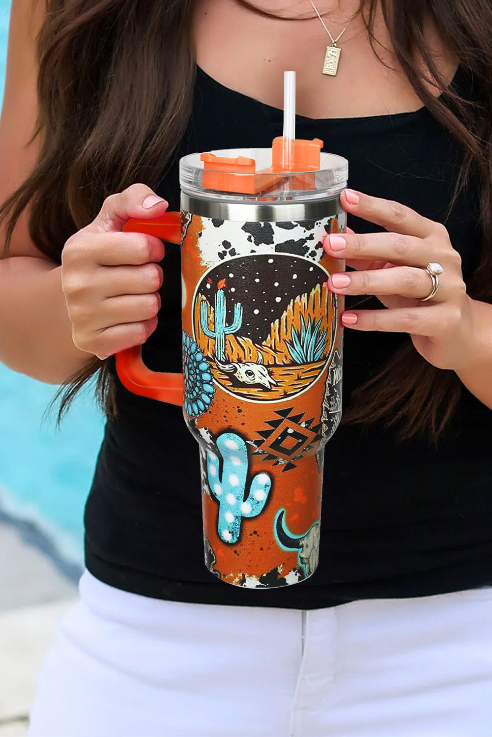 Tumbler w/ Straw