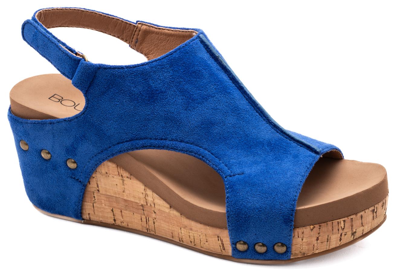 Suede Carley Wedge