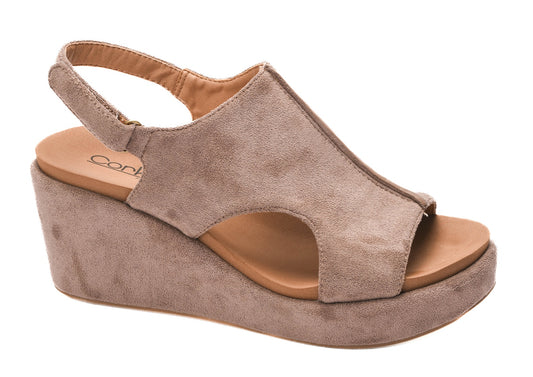 Carley Too Suede Wedge