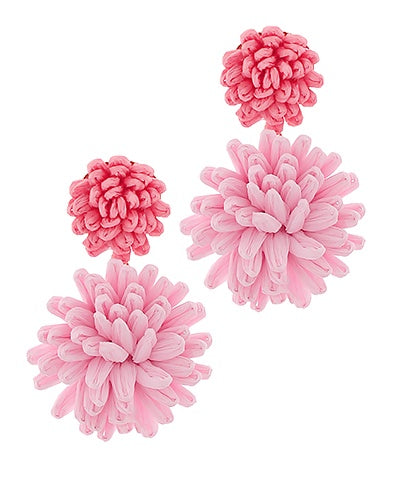 Paper Masha Flower Earring