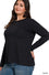 Cotton Crew Neck Top