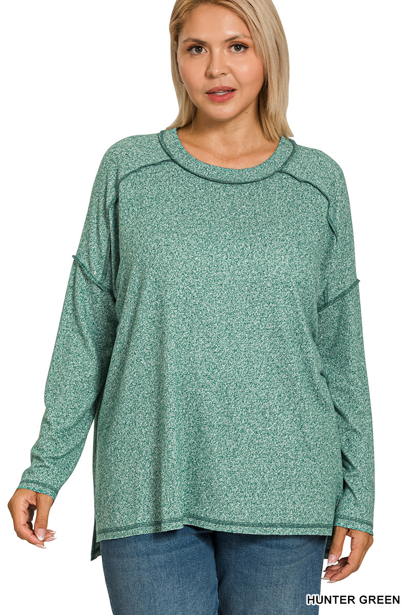 Melgance Hacci Exposed Heam Tee