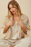Fringe Tassel Sleeve Cardigan