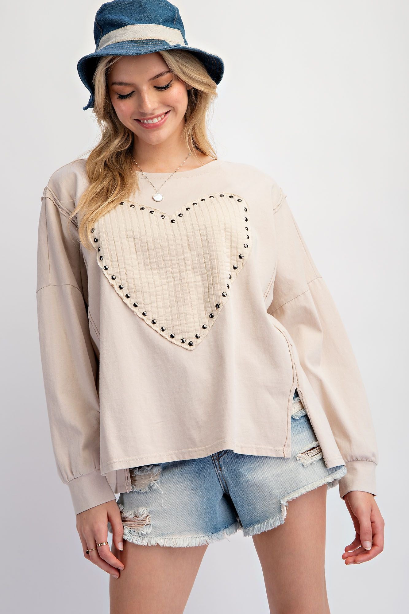 Heart Patch Front Top