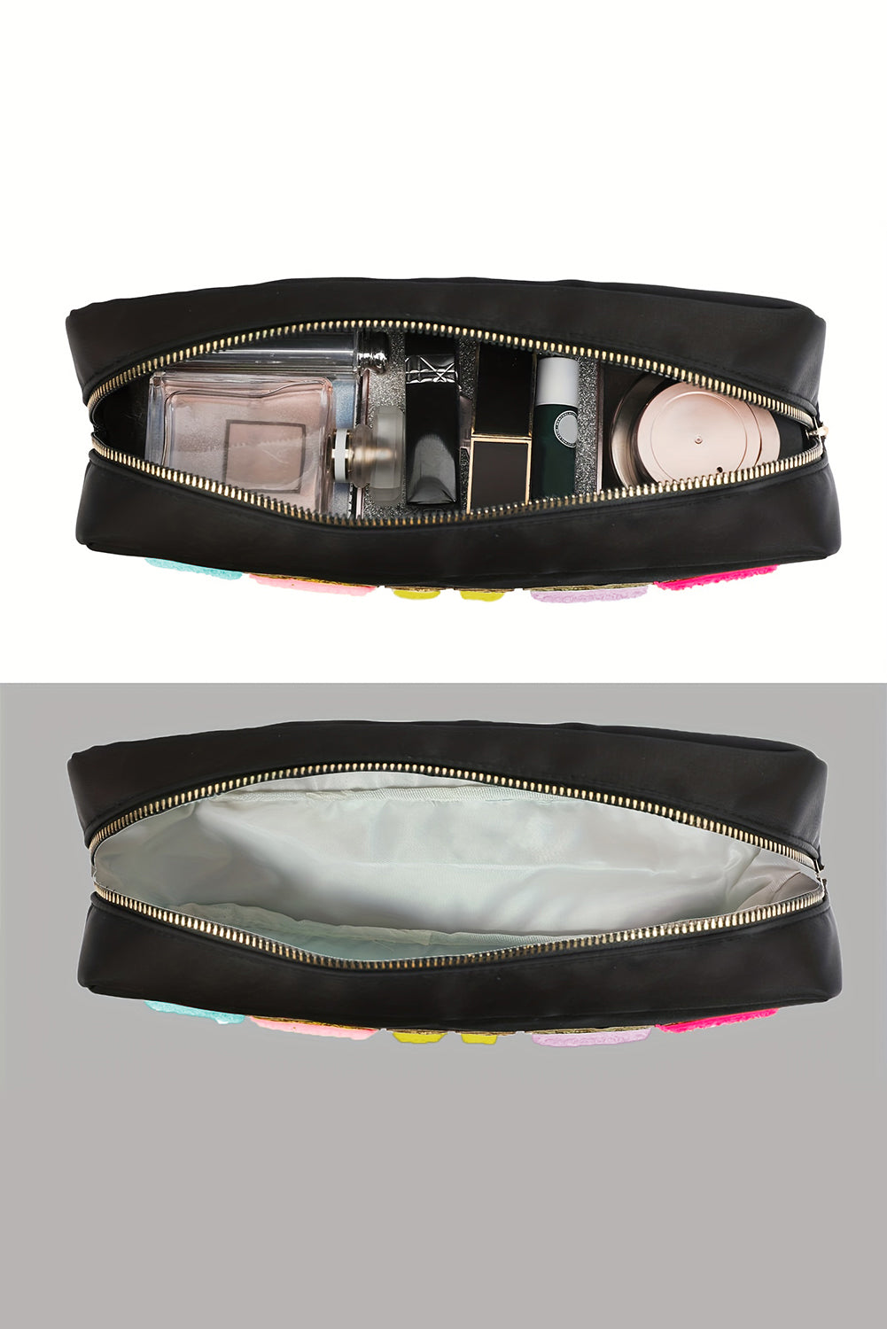 STUFF Puff Letter Makeup Bag