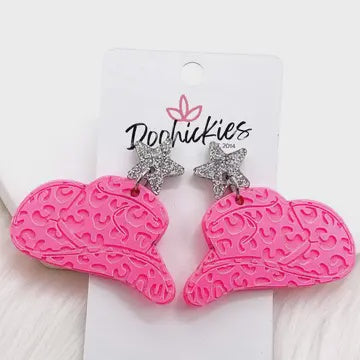 Dolly's Cowgirl Hat Earrings