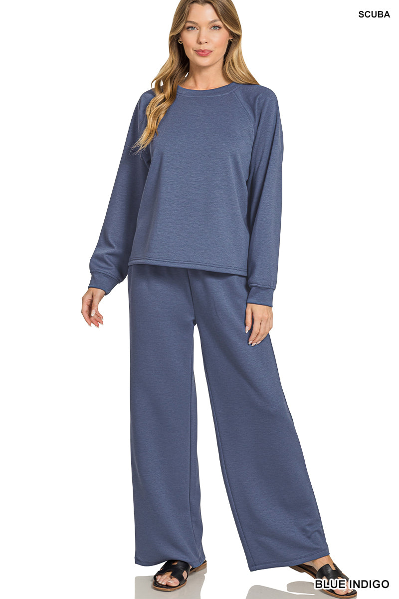 Scuba Crewneck Pant Set