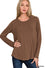 Flowy Round Hem Rayon