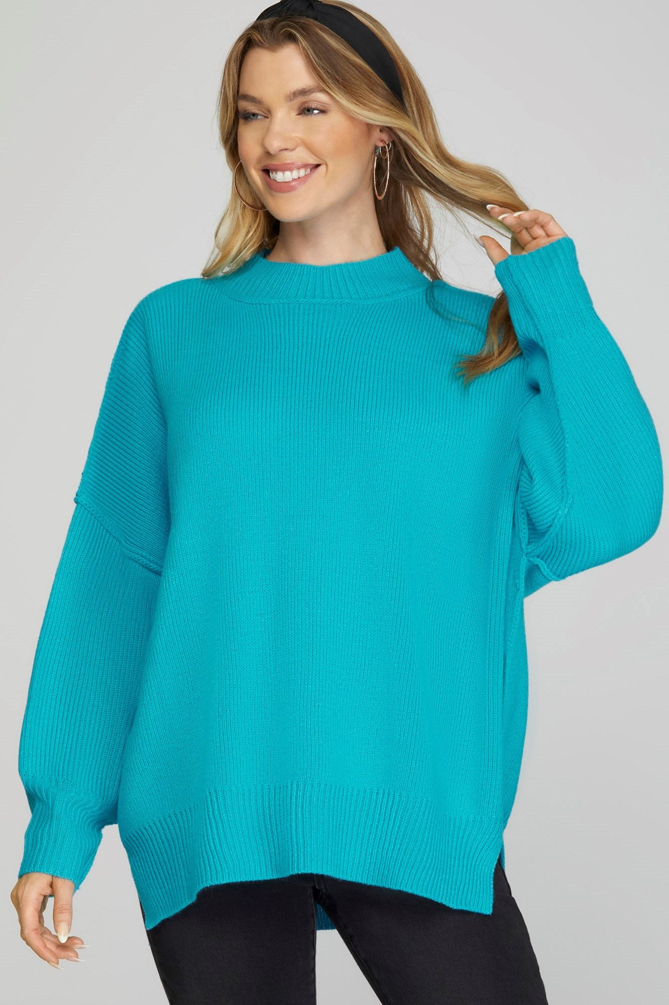 Mock Neck Sweater