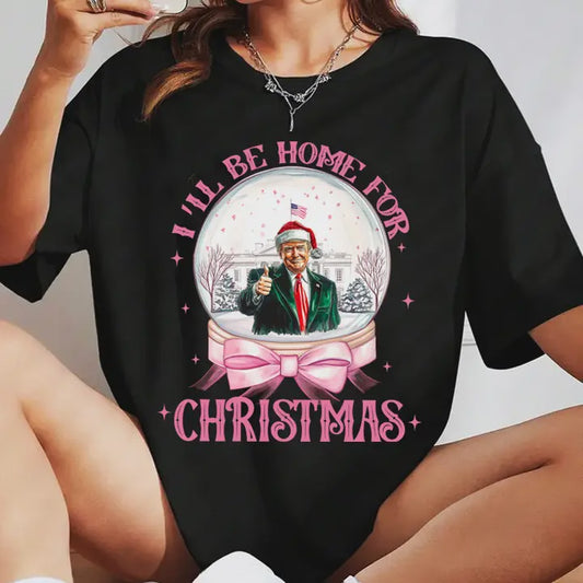 Trump Home For Christmas Graphic Tee