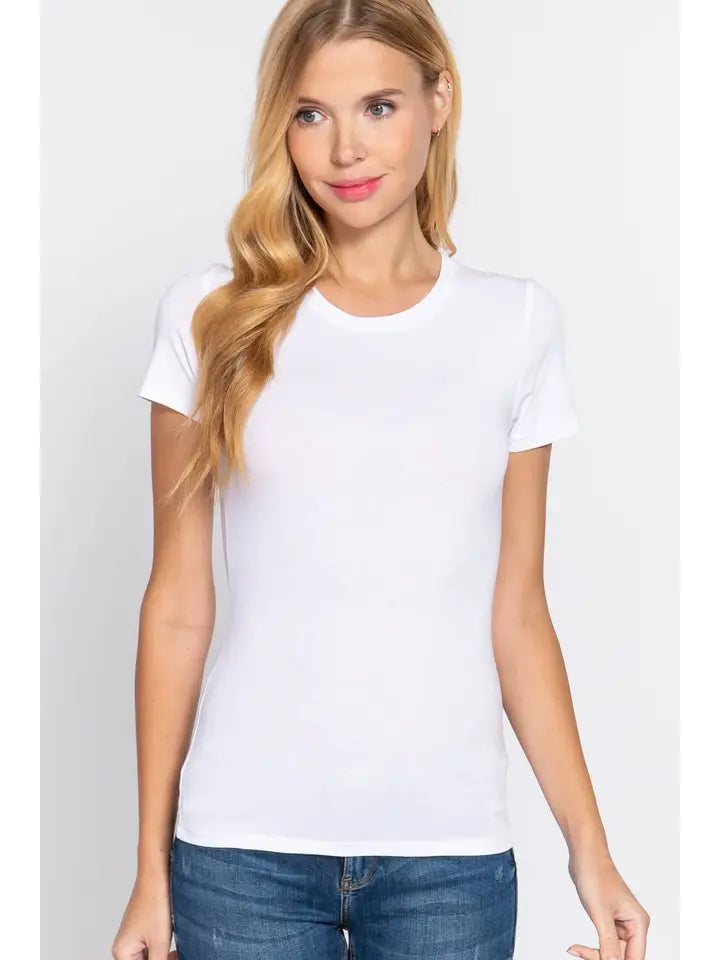 Basic Short Sleeve T-Shirt
