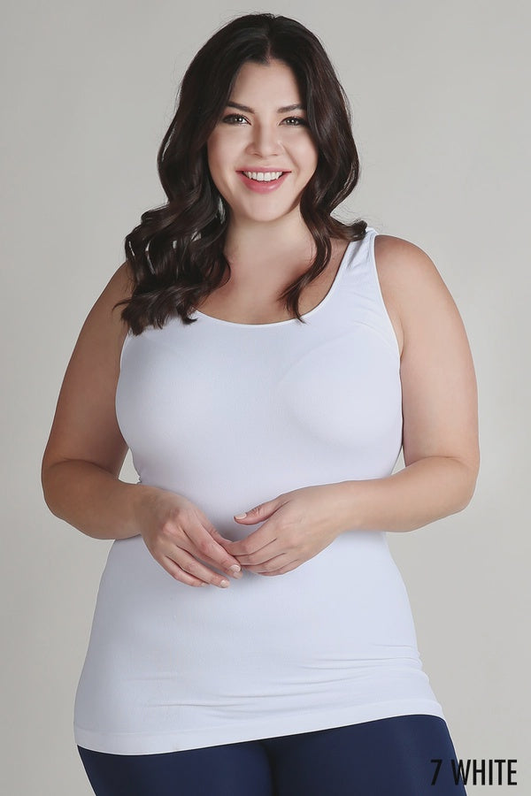 Plus Size Jersey Tank Top