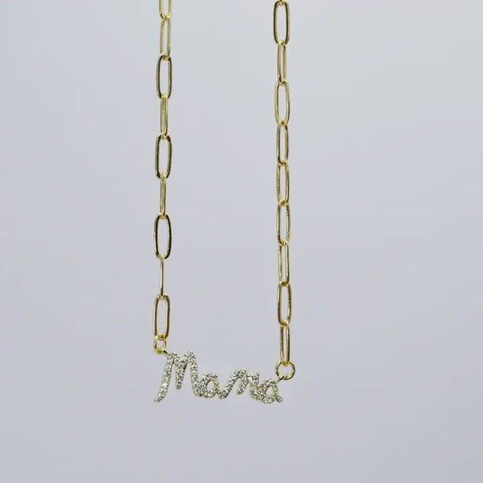 Diamond Mama Necklace