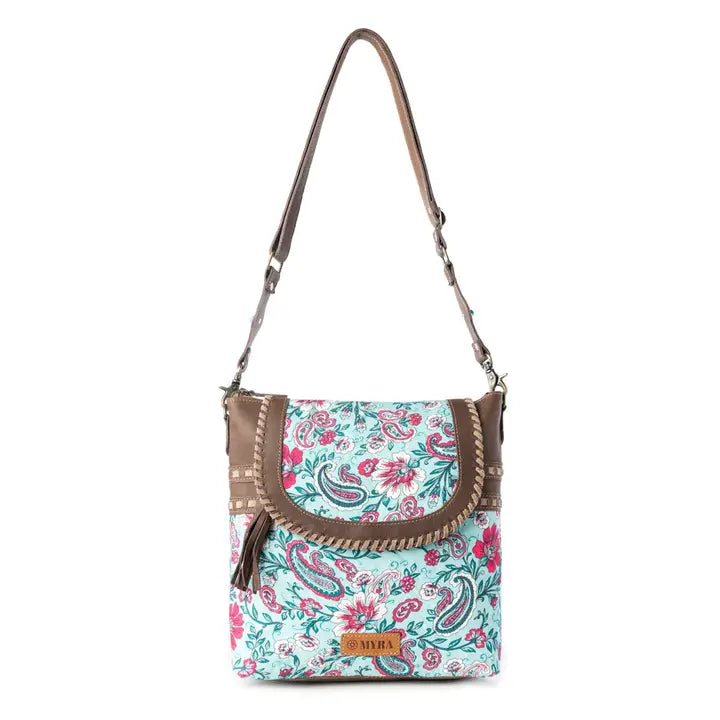 Lagoon Lily Canvas Bag