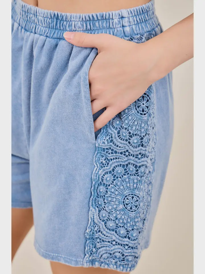Boho Trim Shorts