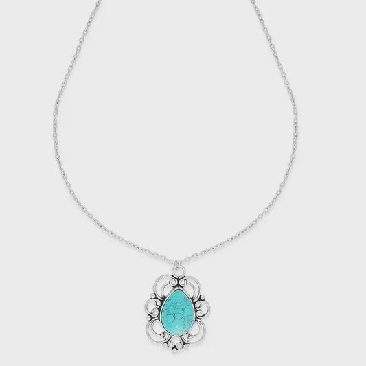 Corsica Valley Pendant Necklace