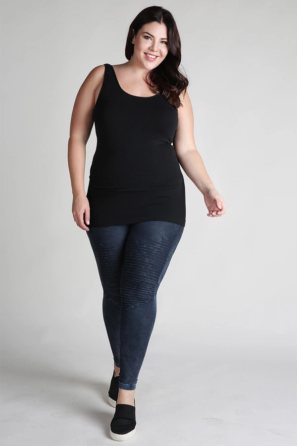 Plus Size Jersey Tank Top