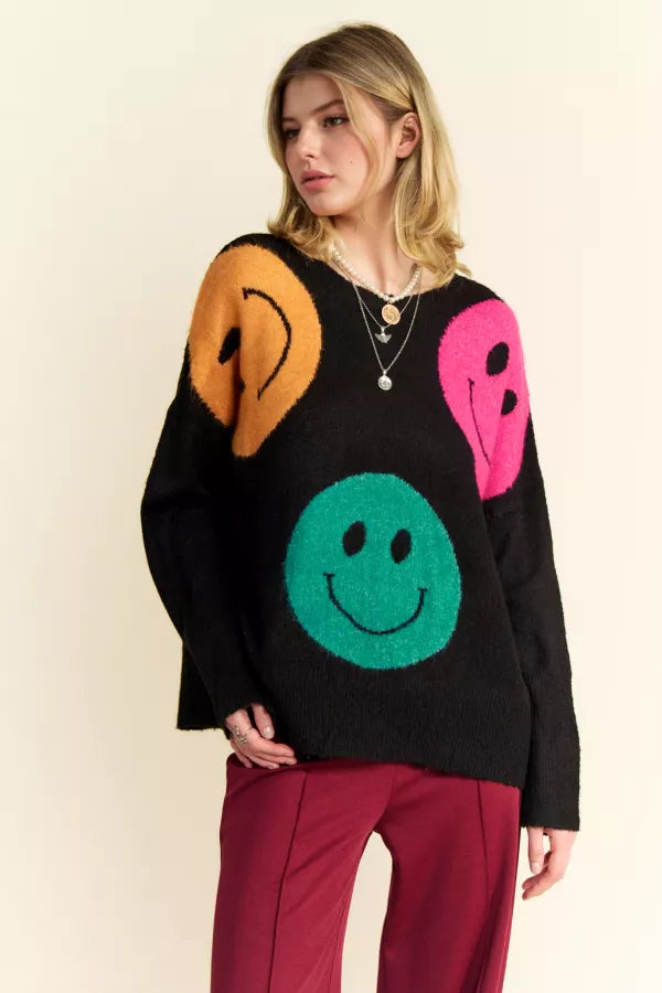 Smiley Face Sweater