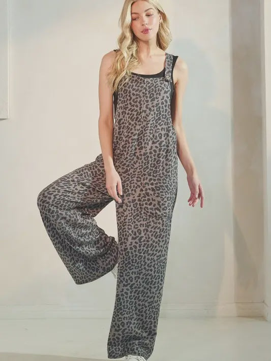 Animal Urban Ribbed Jumpsuit