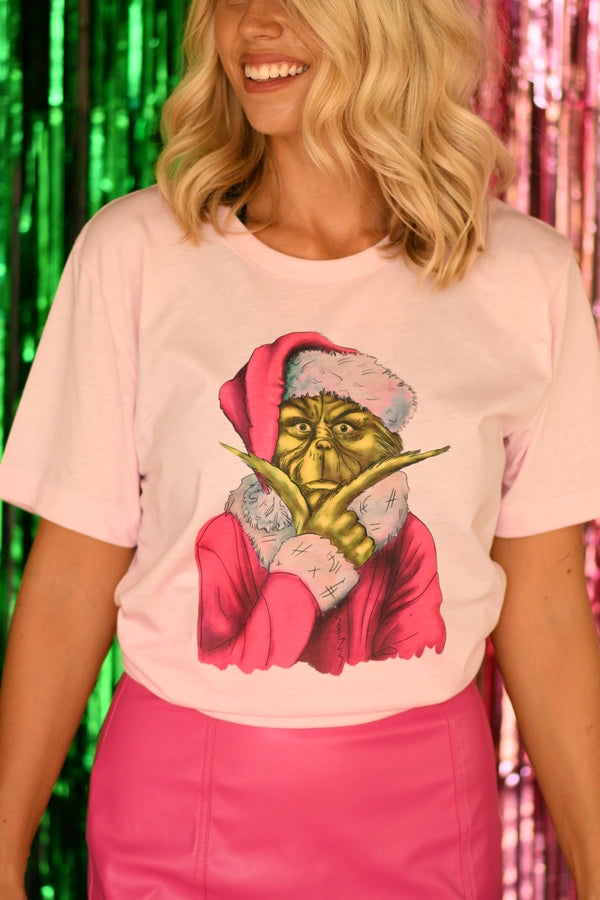 Pink Grinch Sweatshirt