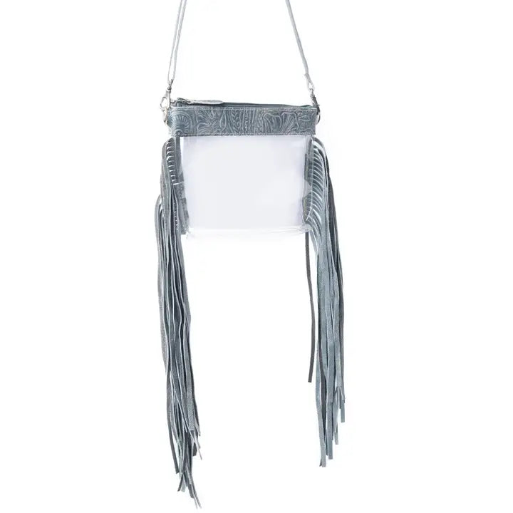 Frontier Trail Clear Fringe Bag