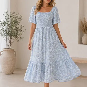Floral Midi Dress