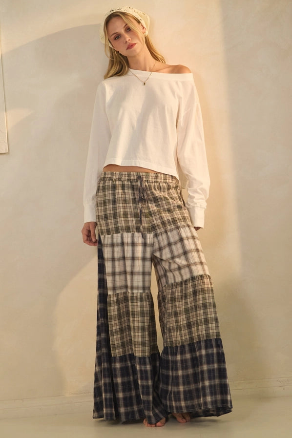 Patchwork Plus Pant