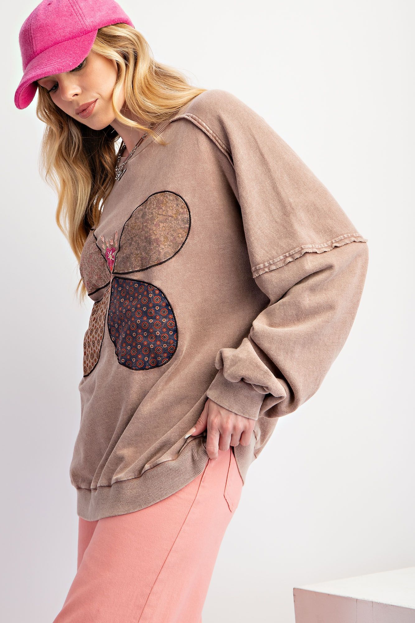 Butterfly Patch Sweater