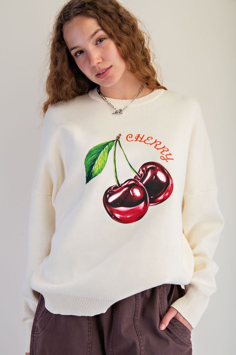 Cherry Sweater