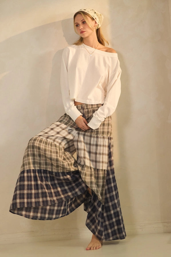 Patchwork Plus Pant