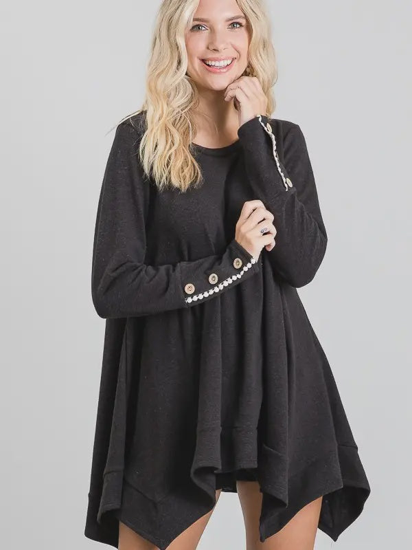 Asymmetric Tunic Top