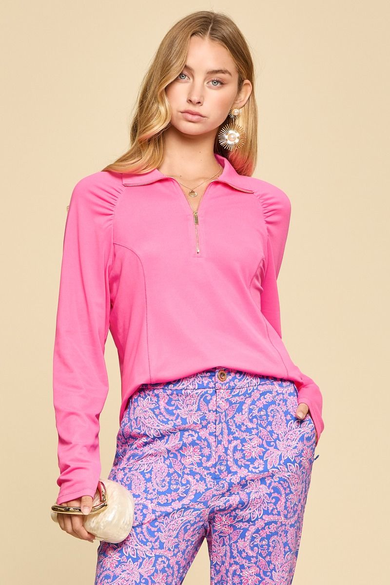Marina Half Zip Top