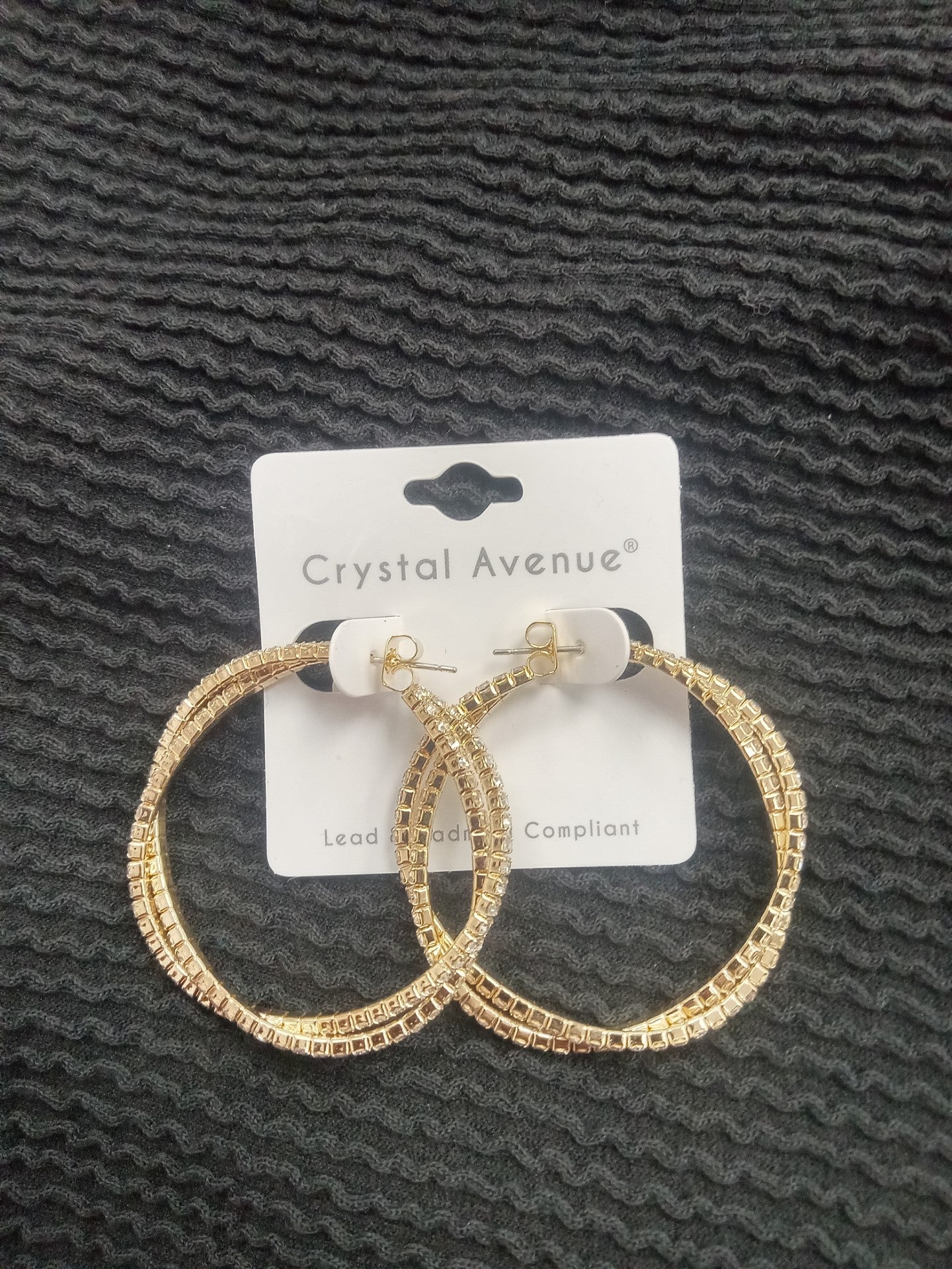 Double Braided Hoop Earrings