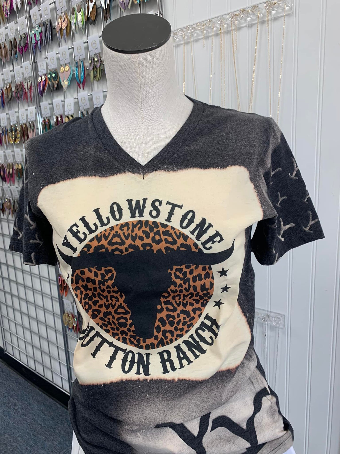 Yellowstone bleached t shirt