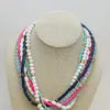 Mixed Multi Beaded Necklace