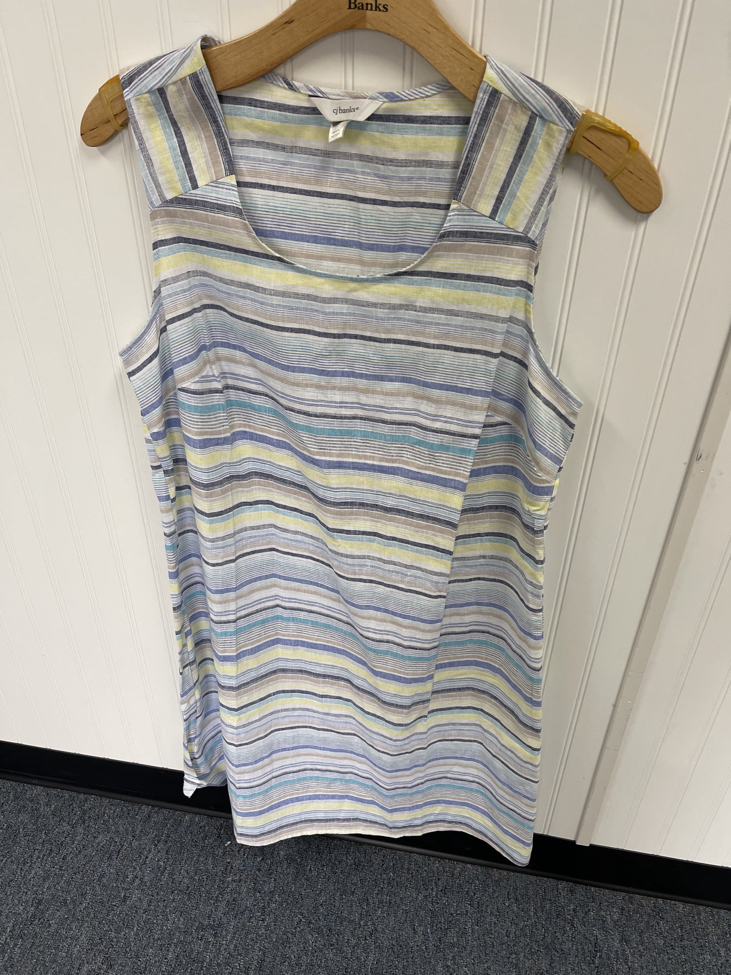 Striped Lined Jumper Dress