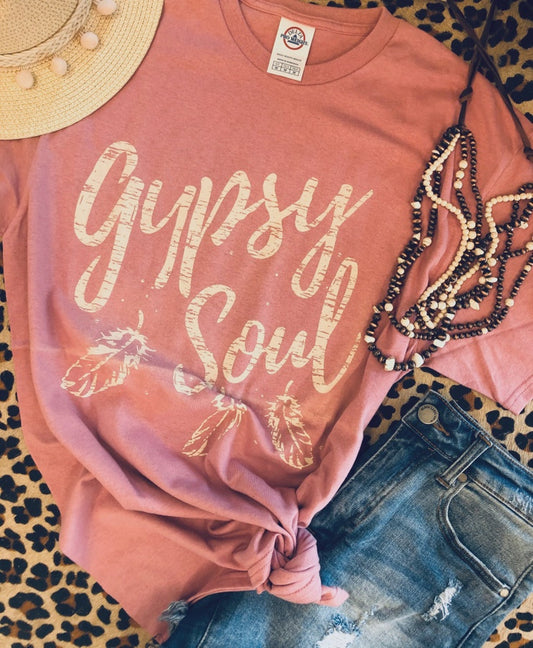 Gypsy Soul Graphic Tee Shirt