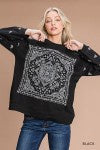 Long sleeve Bandana shirt